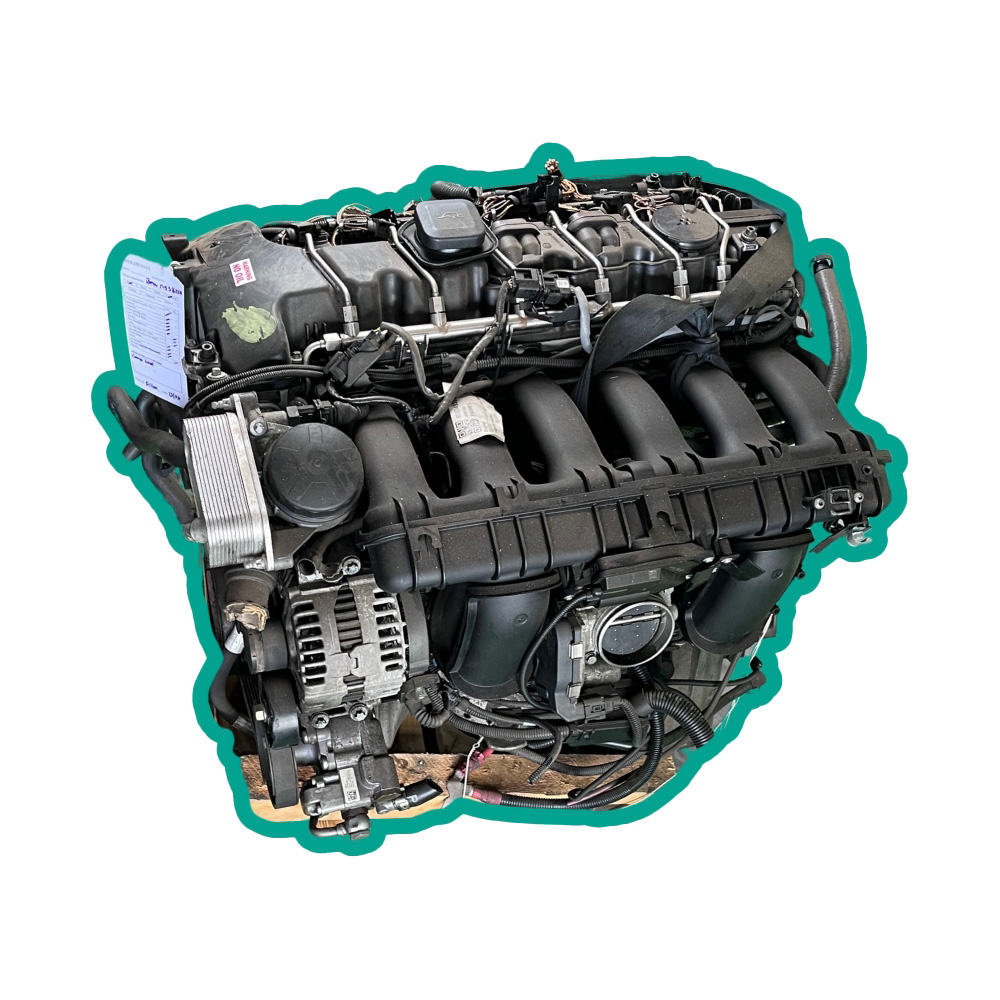 BMW 2.5 325 E90 (plastic tappet cover) N52B25A Engine — photo 3