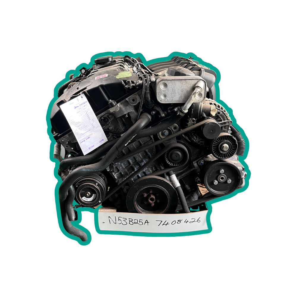 BMW 2.5 325 E90 (plastic tappet cover) N52B25A Engine — photo 4
