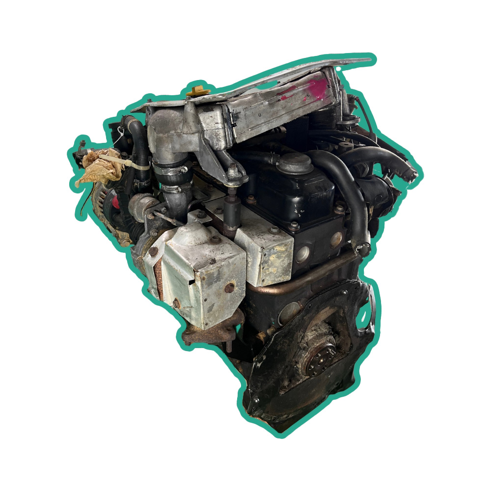 Nissan TD27T 2.7L Turbo Diesel engine — photo 3